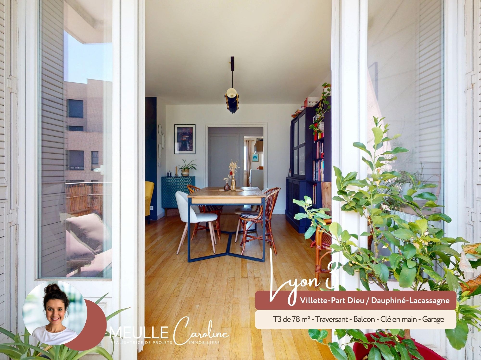 Appartement 3 pièces 78 m² · à Lyon · 78 m² · 25 000 €