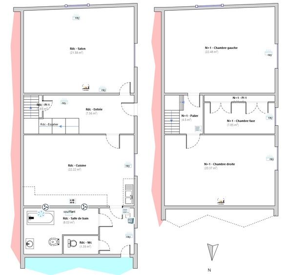 maison 4 pièces - 121m2 à Malissard (26120)