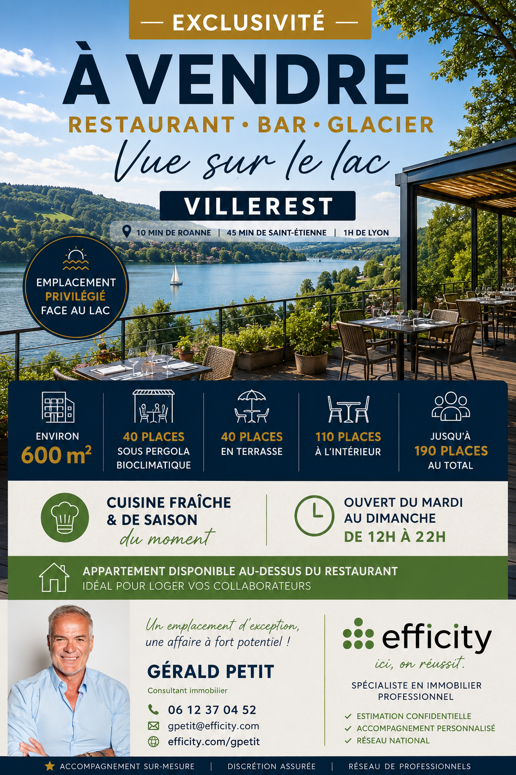 Fonds De Commerce - 600 m² · à Villerest · 600 m² · 275 000 €