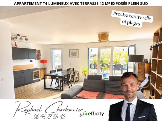 appartement 4 pièces - 98m2 à La Rochelle (17000)