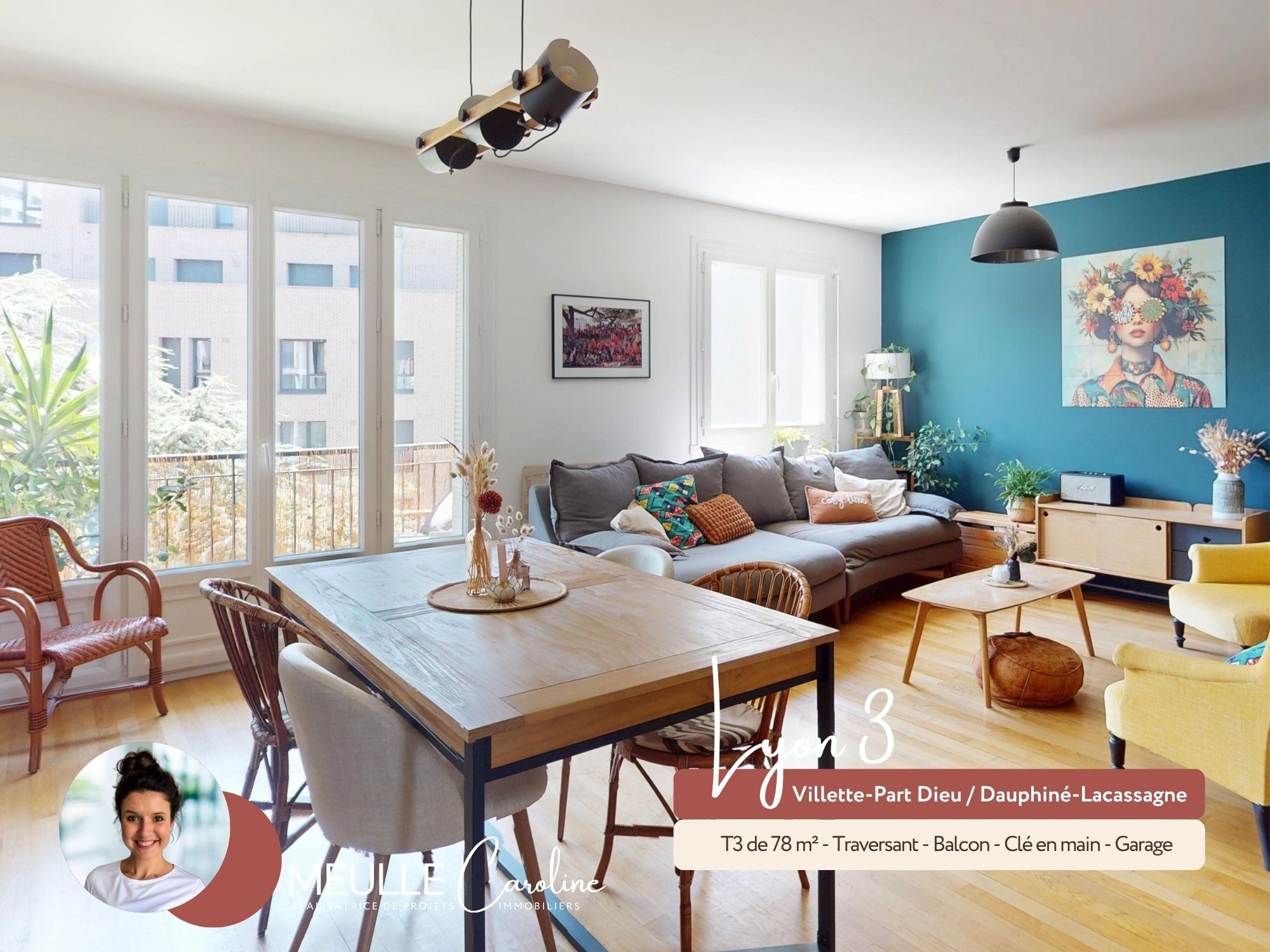 Appartement 3 pièces 78 m² · à Lyon · 78 m² · 335 000 €