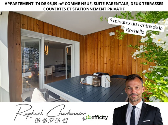 appartement 4 pièces - 96m2 à Lagord (17140)
