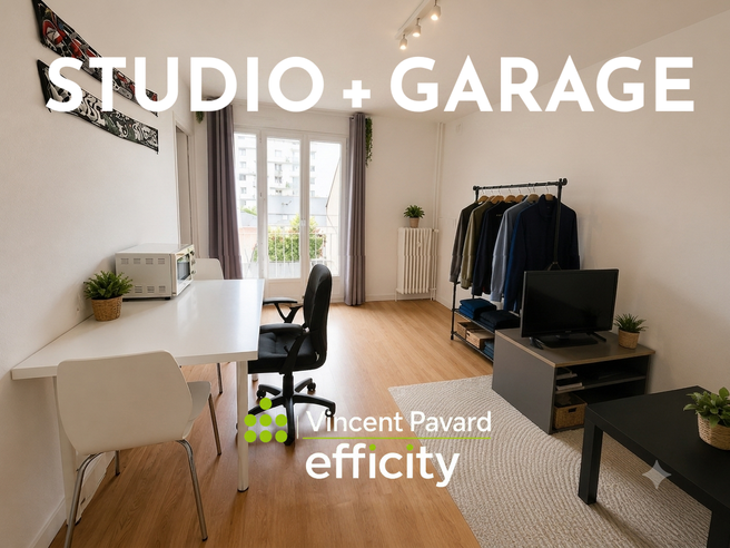 appartement 1 pièces - 25m2 à Tours (37000)