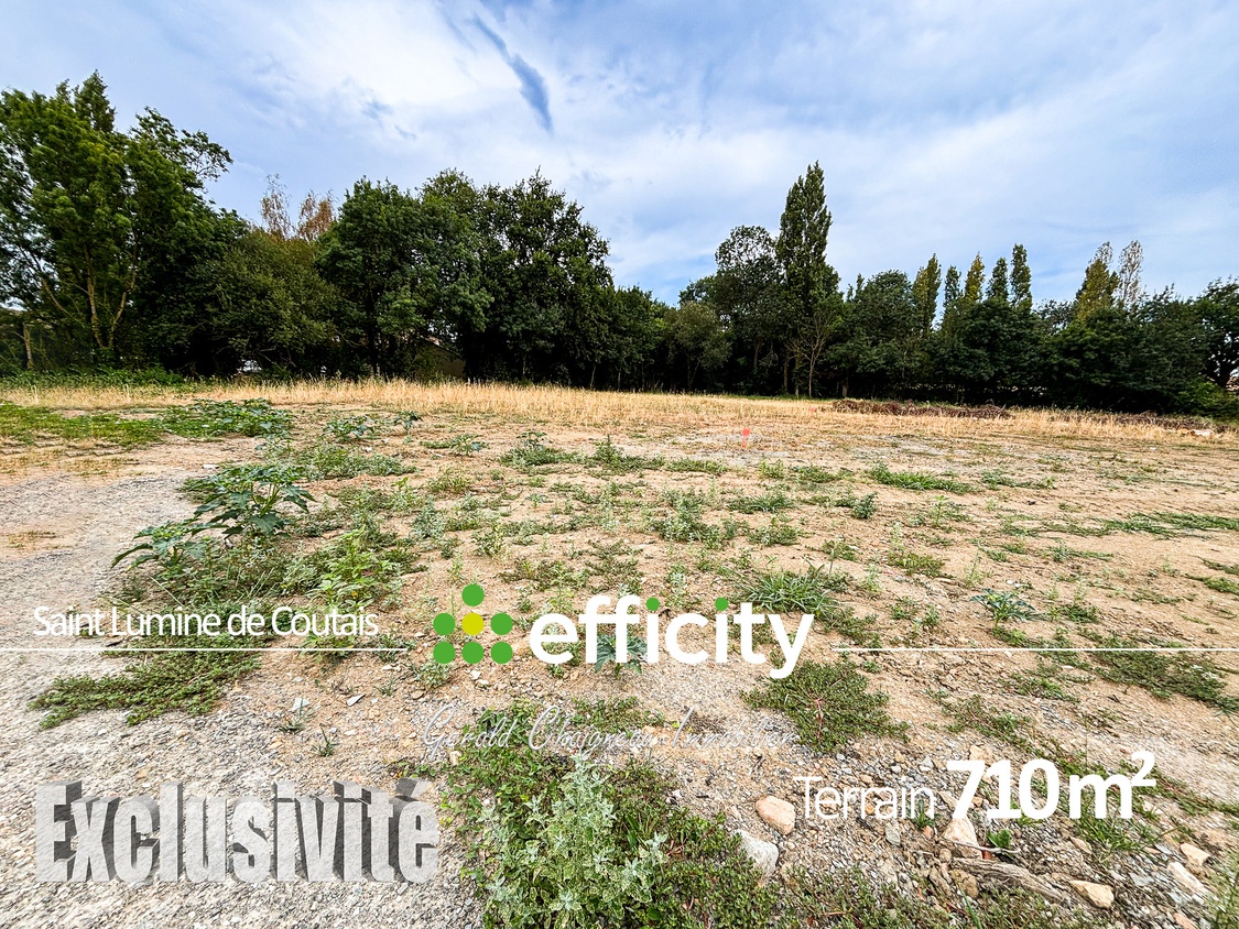 terrain  - 710m2 à Saint-Lumine-de-Coutais (44310)