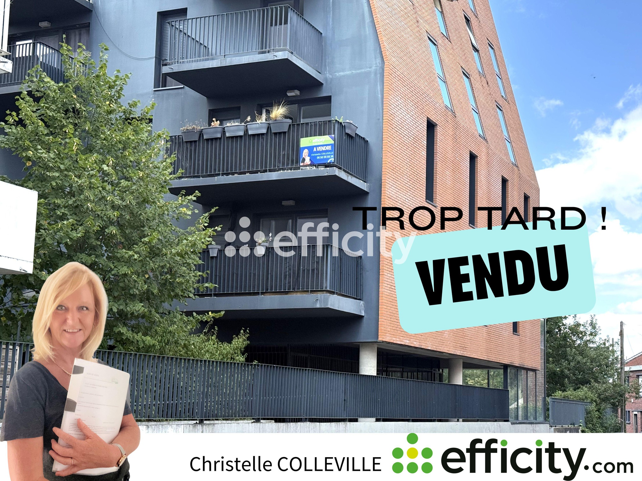 appartement 4 pièces - 76m2 à Lille (59800)