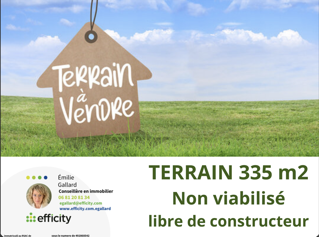 terrain  - 335,0m2 à Bretignolles-sur-Mer (85470)