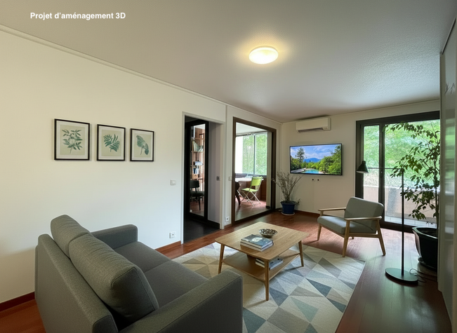 appartement 2 pièces - 68m2 à Toulouse (31400)