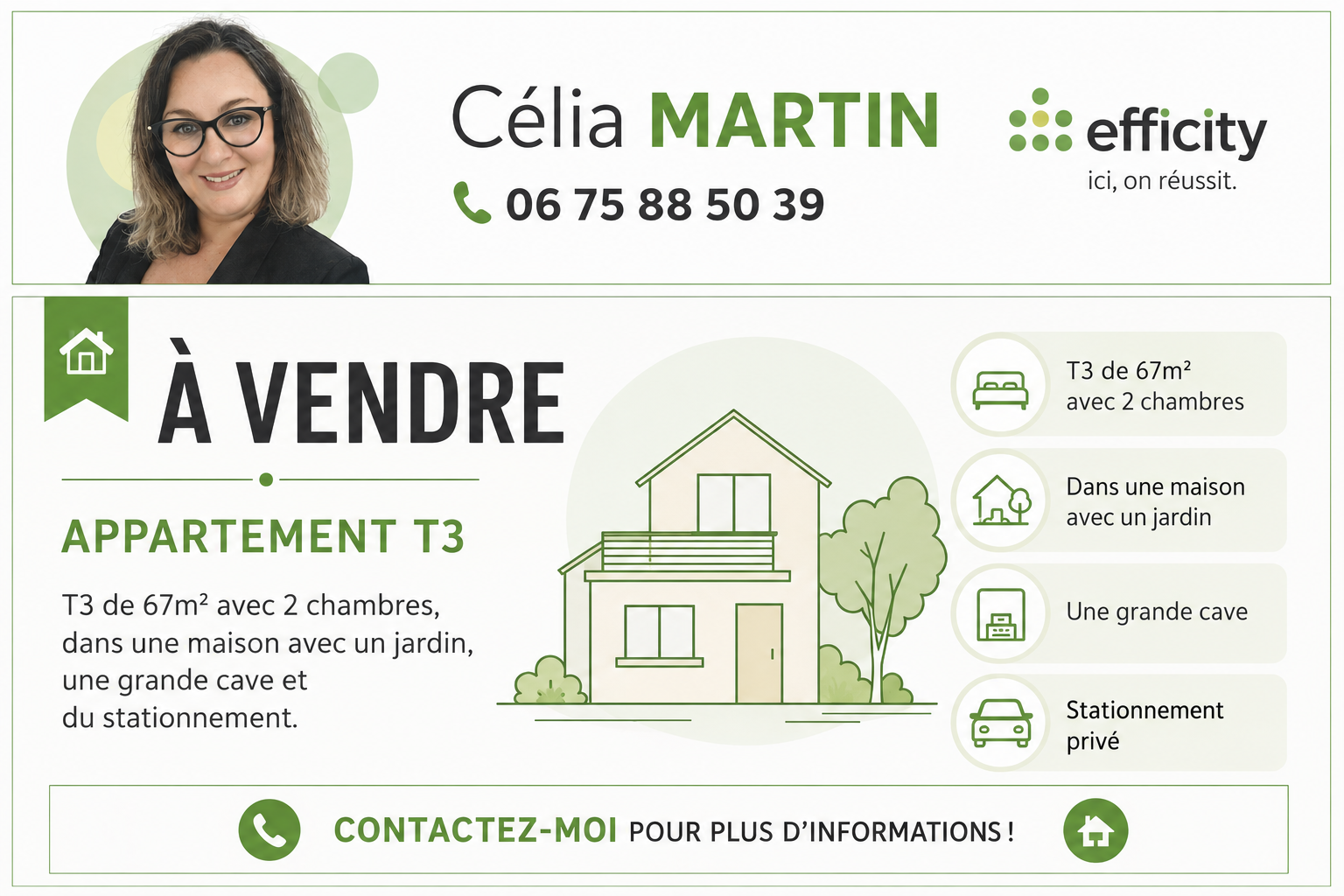Appartement 3 pièces 67 m² · à Grésy-sur-Aix · 67 m² · 320 000 €