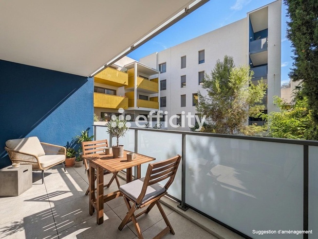 appartement 2 pièces - 47m2 à Montpellier (34070)