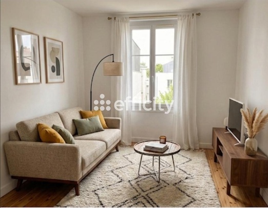 appartement 2 pièces - 39m2 à Nantes (44000)