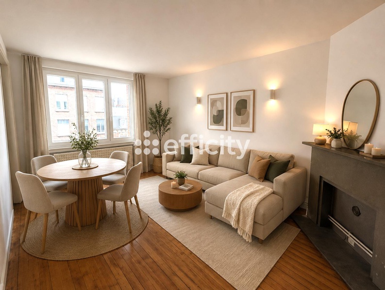 appartement 3 pièces - 69m2 à Valenciennes (59300)