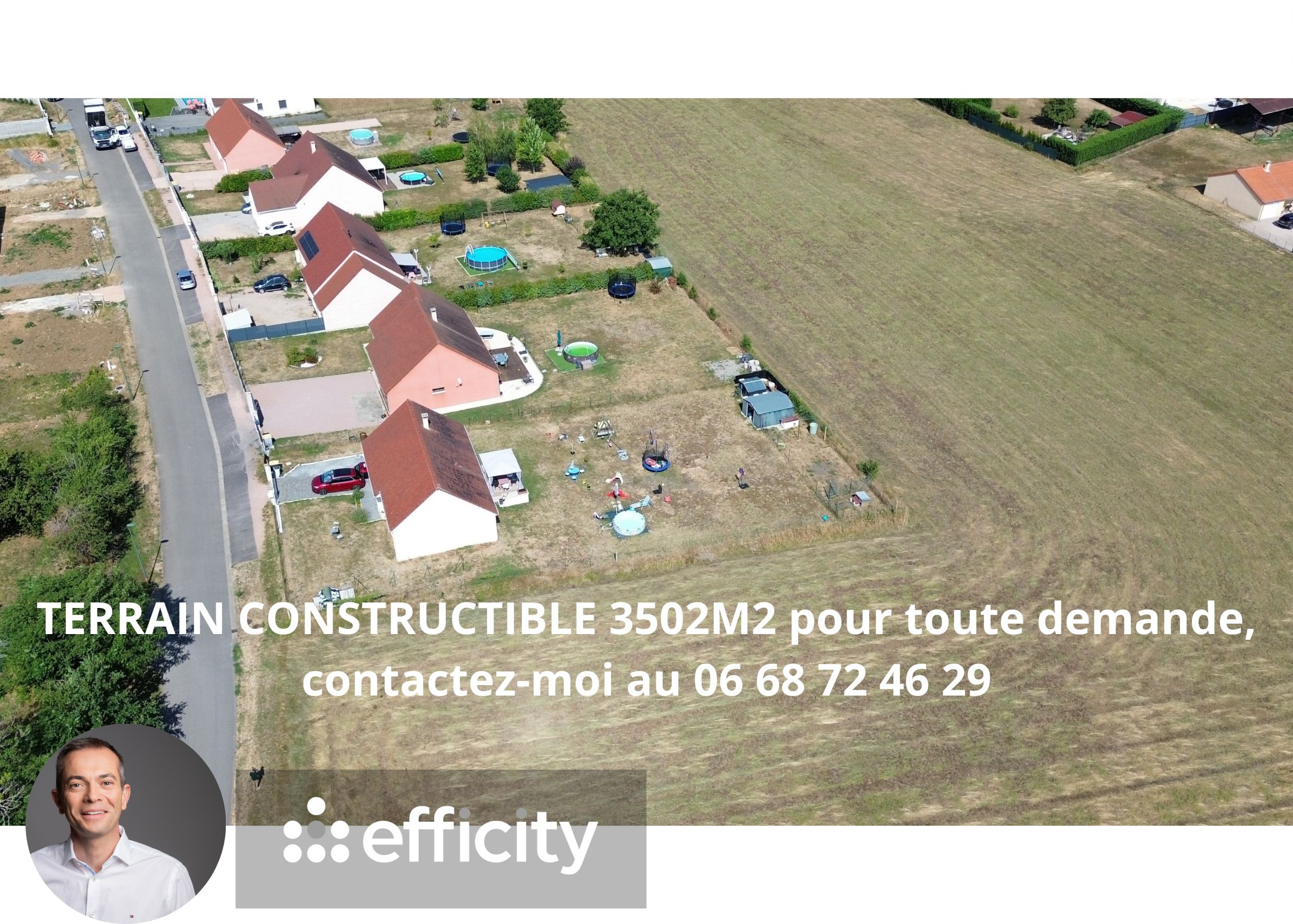 Terrain - 3502 m² · à Biozat · 69 900 €
