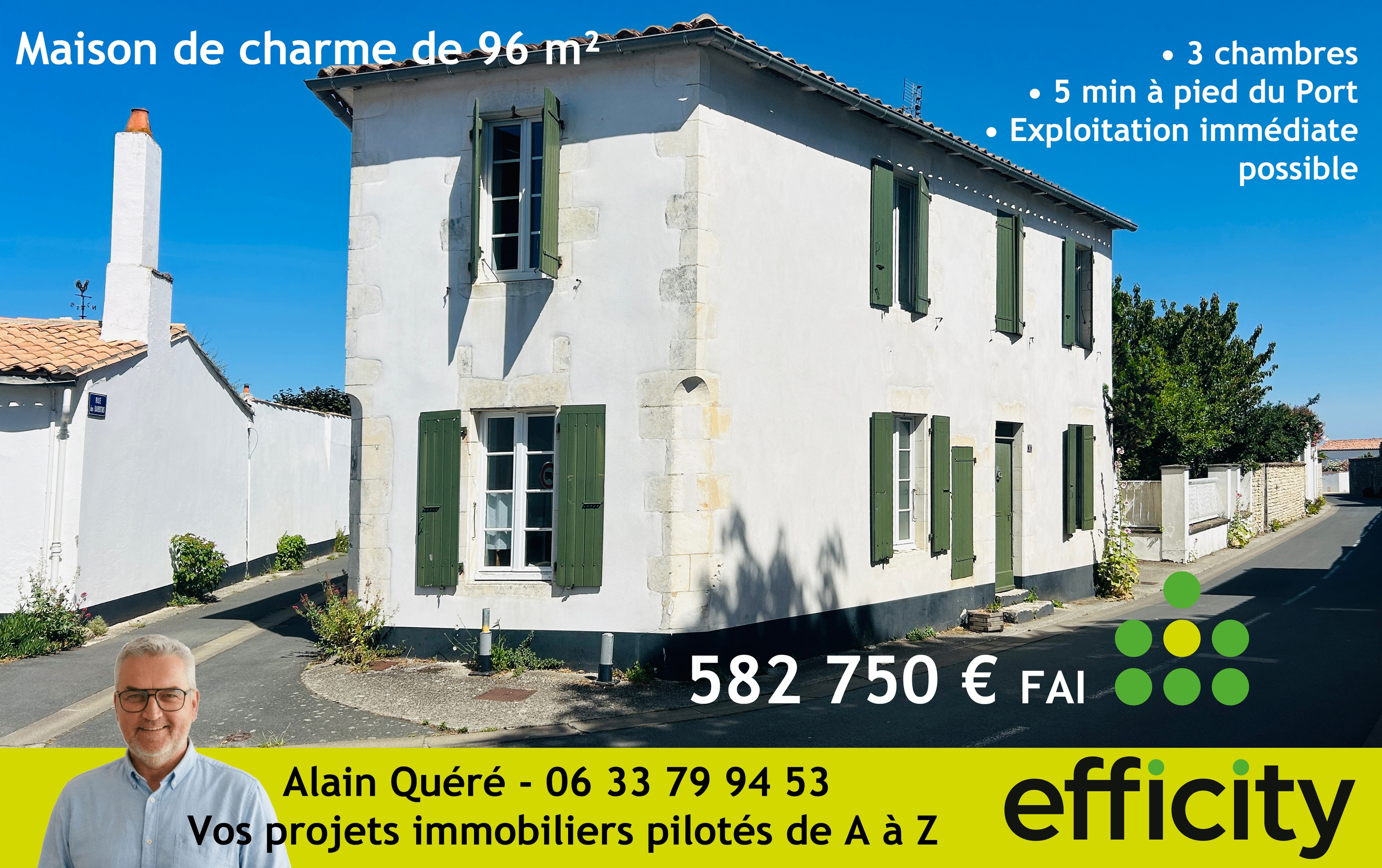 maison 4 pièces - 96m2 à La Flotte (17630)