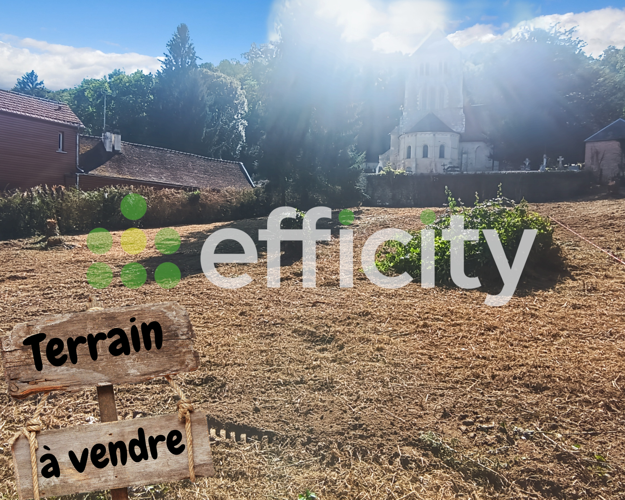 Terrain - 1617 m² · à Le Val d'Hazey · 82 500 €