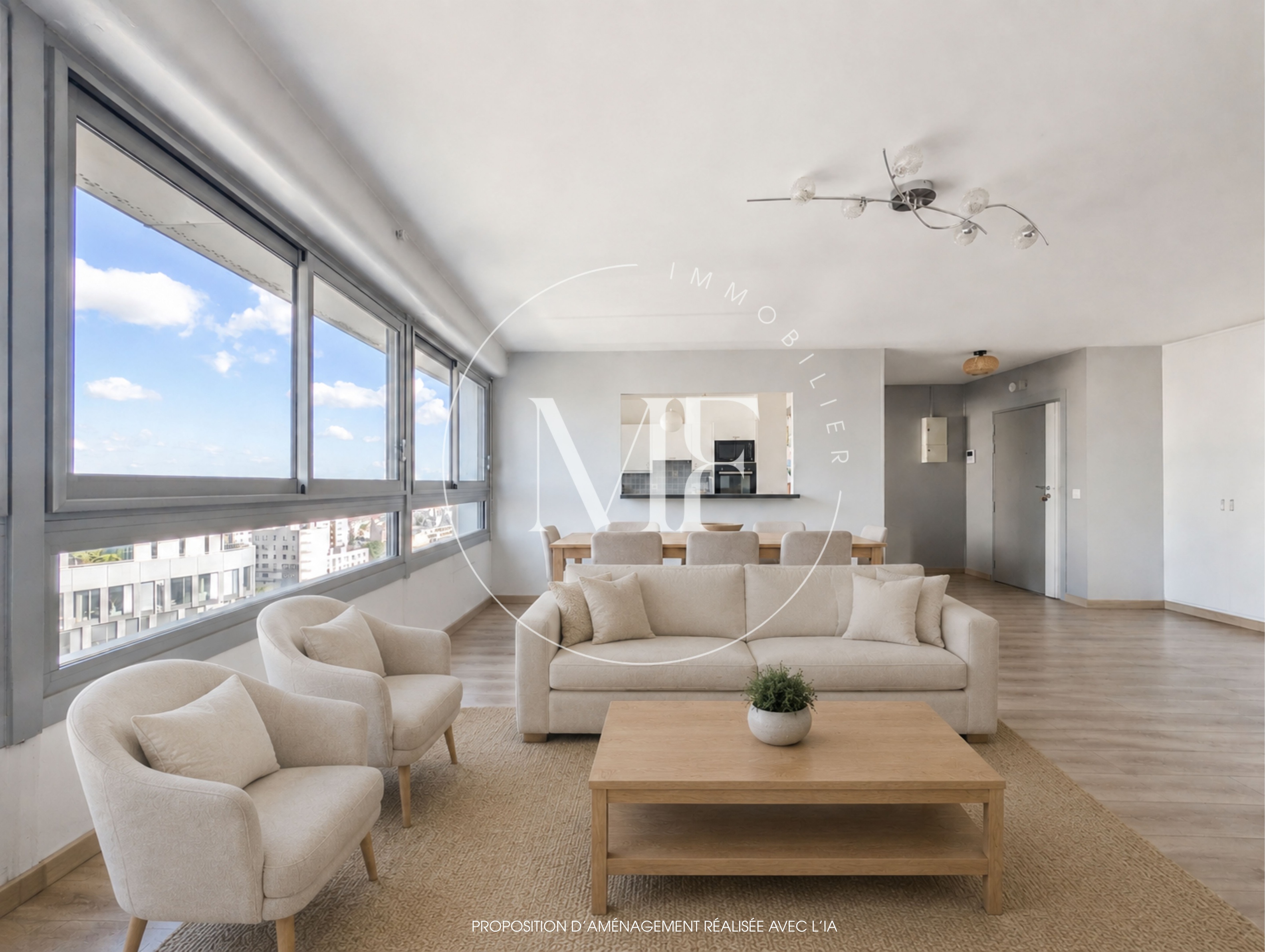 appartement 4 pièces - 87m2 à Courbevoie (92400)