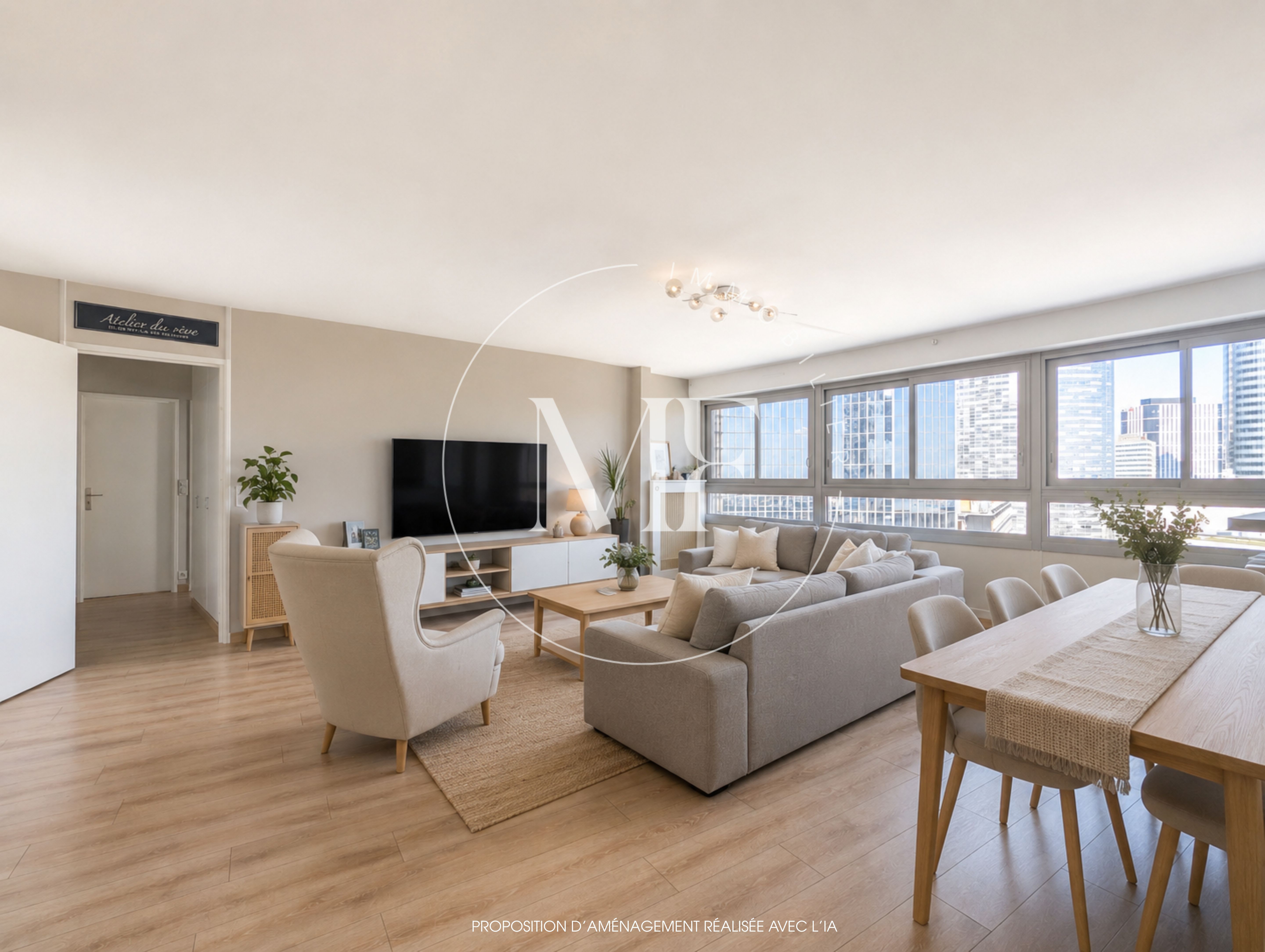 Appartement 4 pièces 87 m² · à Courbevoie · 87 m² · 449 000 €