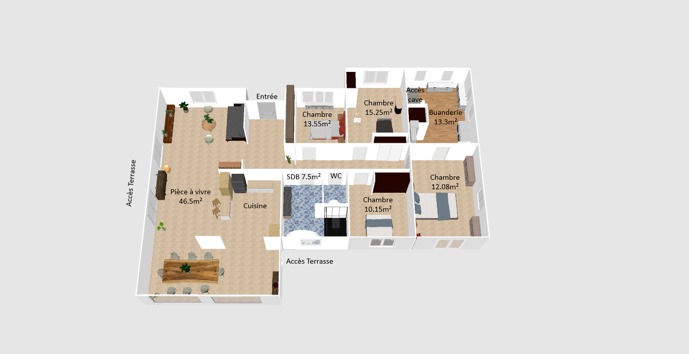 Maison 6 pièces 135 m² · à Château-Arnoux-Saint-Auban · 135 m² · 370 000 €