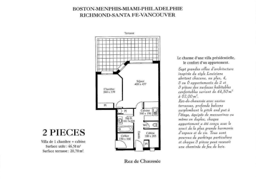 Appartement 2 pièces 49 m² · à Le Touquet-Paris-Plage · 49 m² · 458 350 €