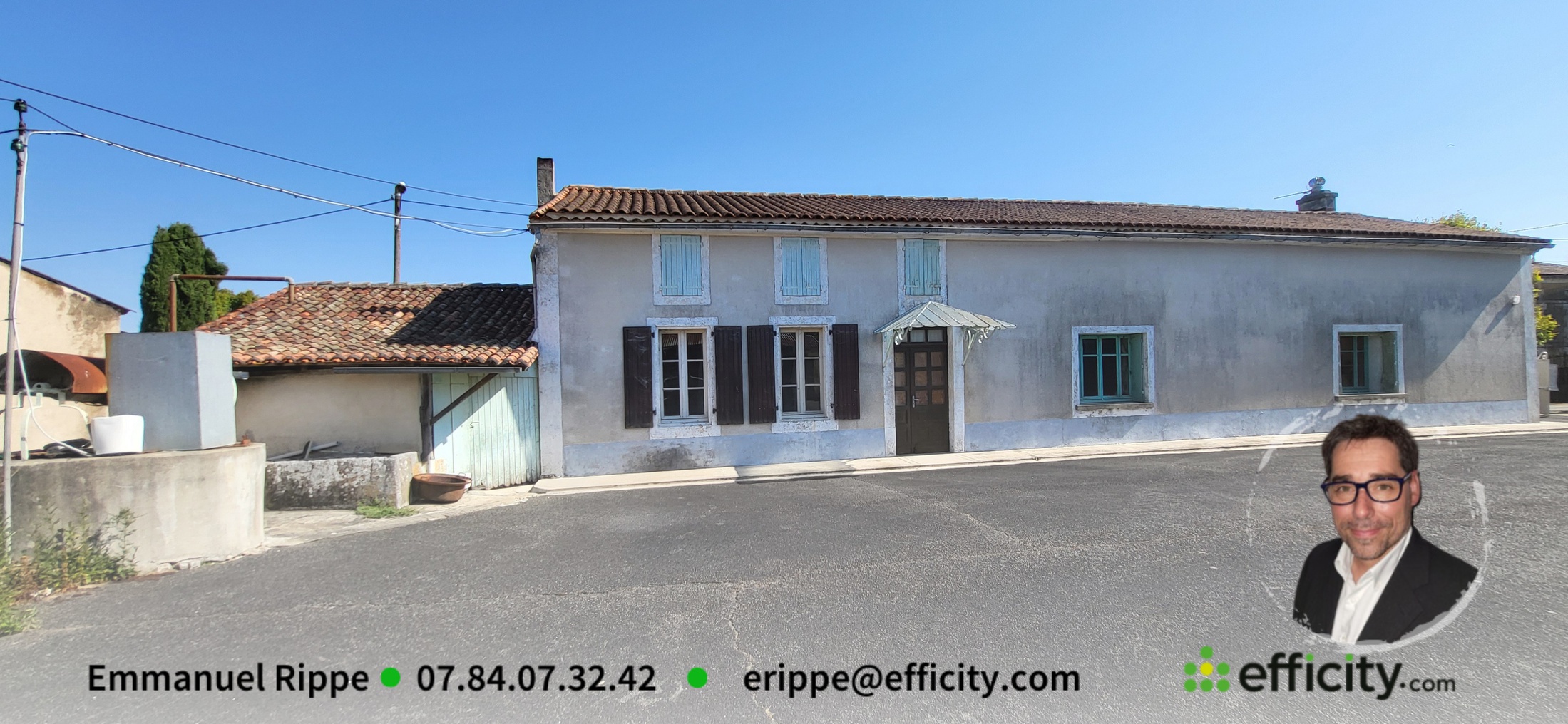 maison 4 pièces - 118m2 à Saint-Amant-de-Nouère (16170)