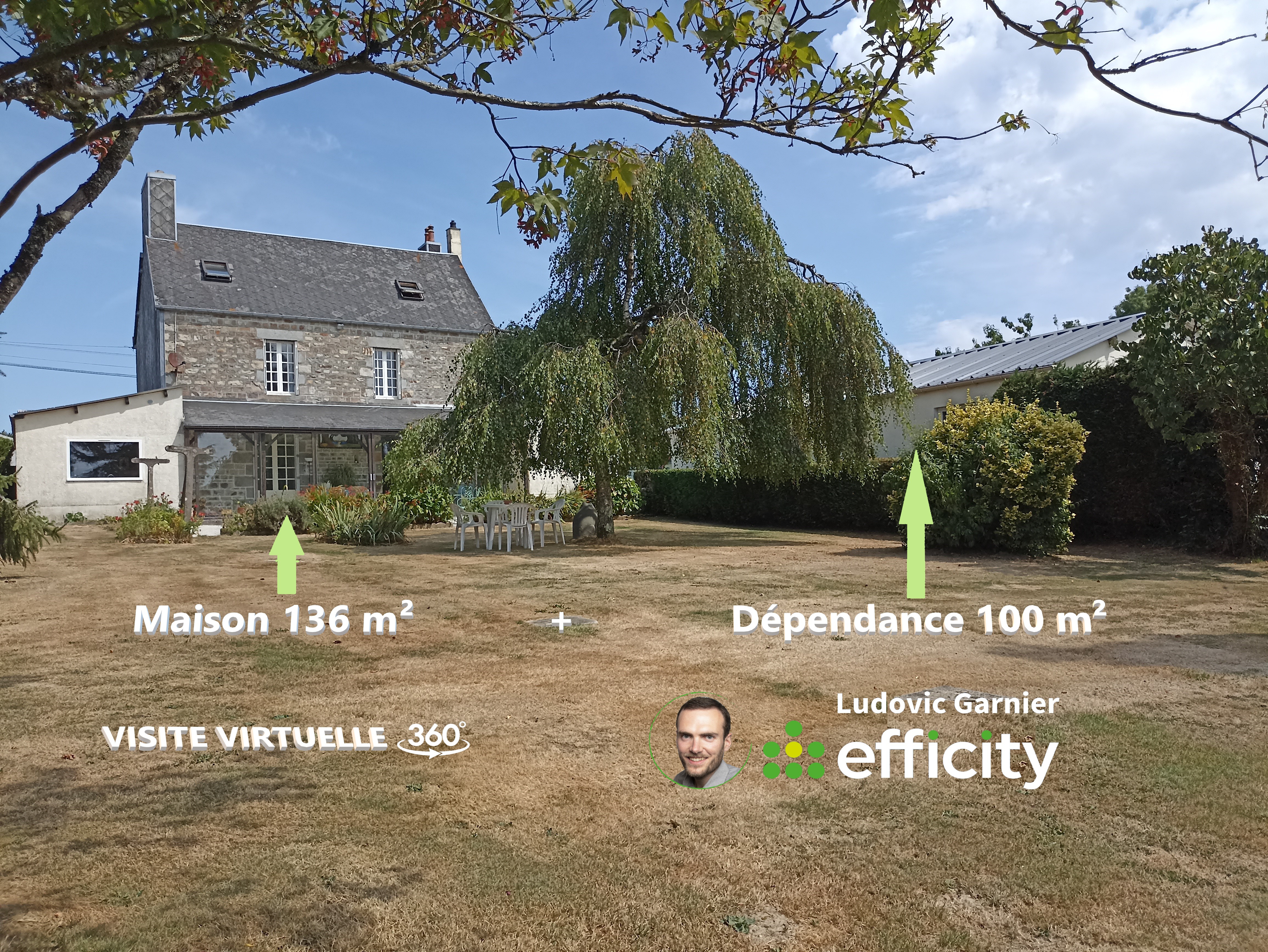 Maison 6 pièces 136 m² · à Saint-Clément-Rancoudray · 136 m² · 189 900 €