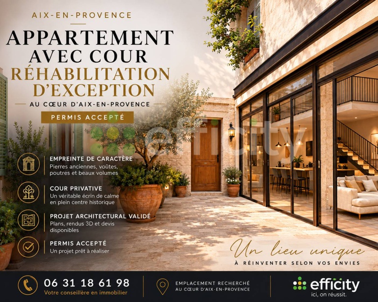 appartement 4 pièces - 161m2 à Aix-en-Provence (13100)