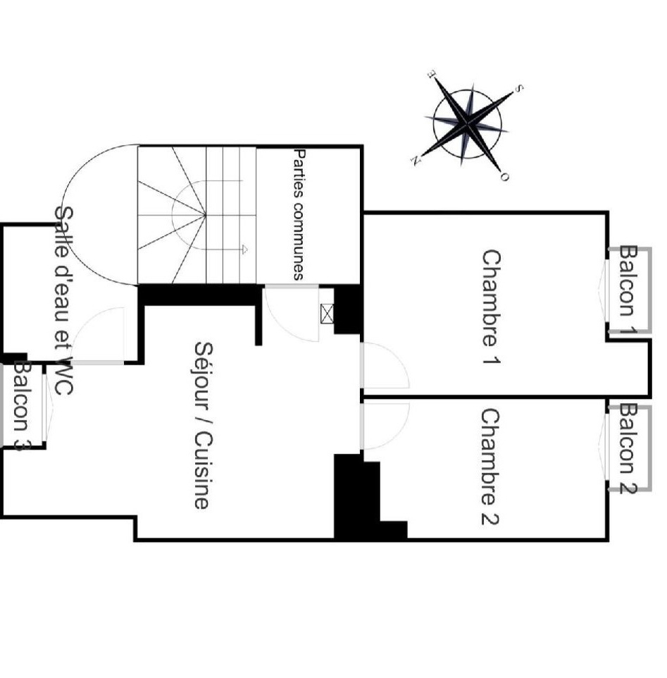 Appartement 3 pièces 38 m² · à Saint-Denis · 38 m² · 146 475 €