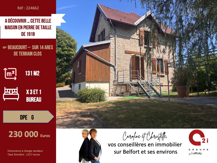 Maison 5 pièces 130 m² · à Beaucourt · 130 m² · 230 000 €