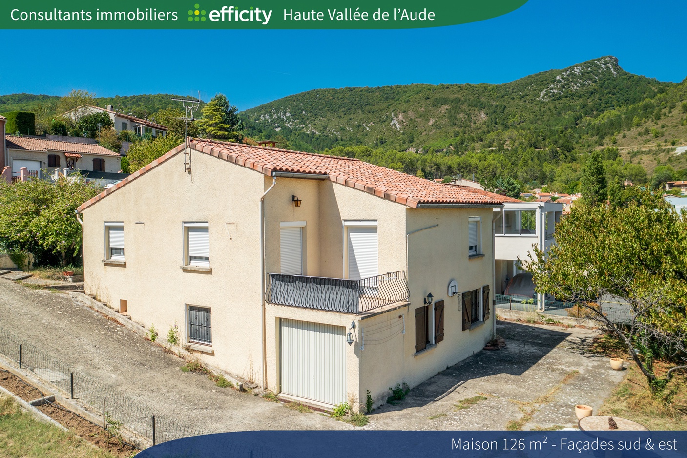 maison 5 pièces - 126m2 à Quillan (11500)
