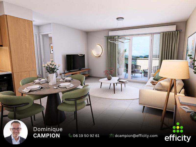 Appartement 3 pièces 68 m² · à Domène · 68 m² · 292 000 €