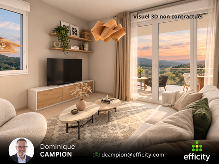 appartement 4 pièces - 87m2 à Domène (38420)