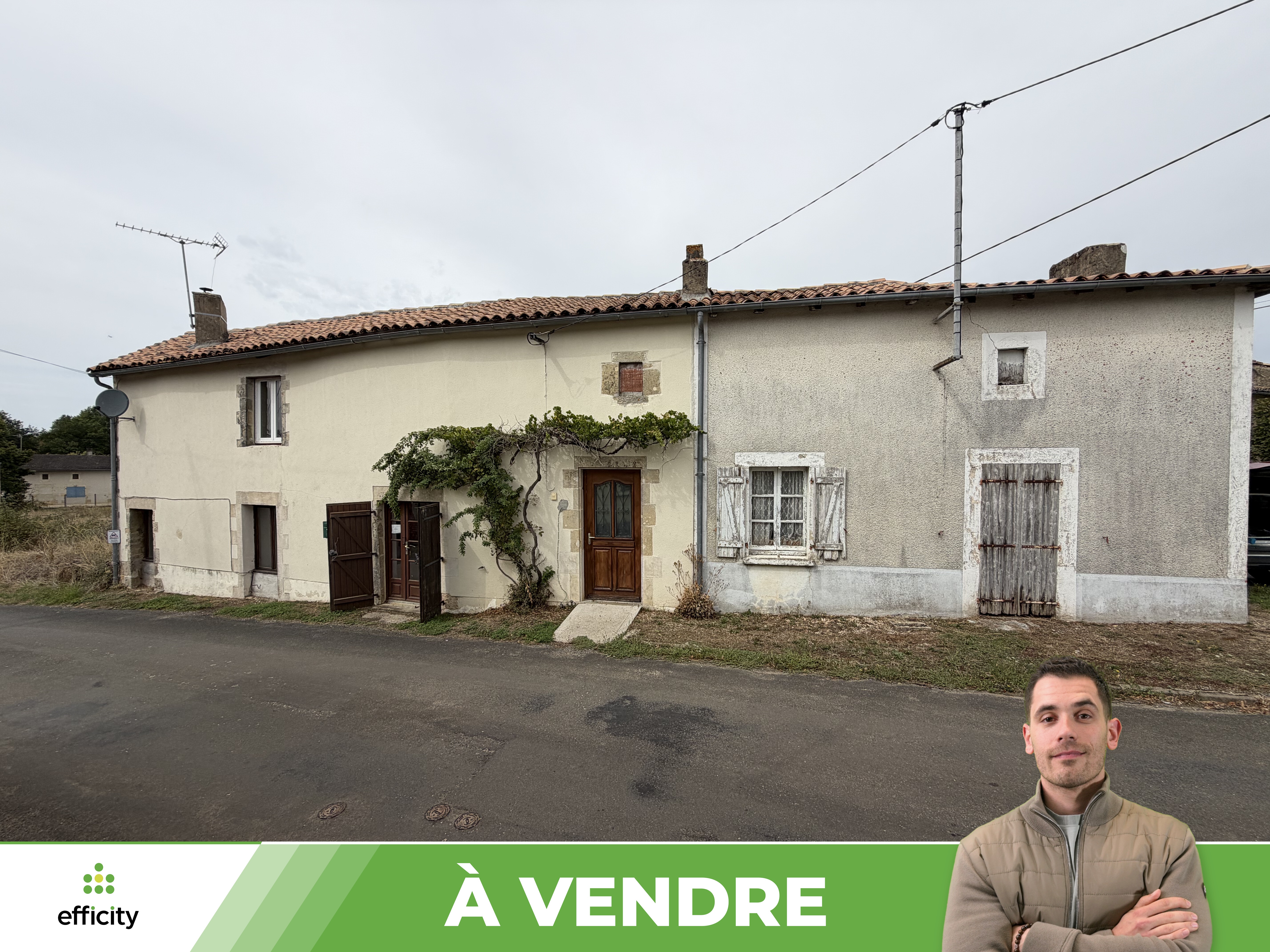 Maison 5 pièces 152 m² · à Sommières-du-Clain · 152 m² · 96 000 €