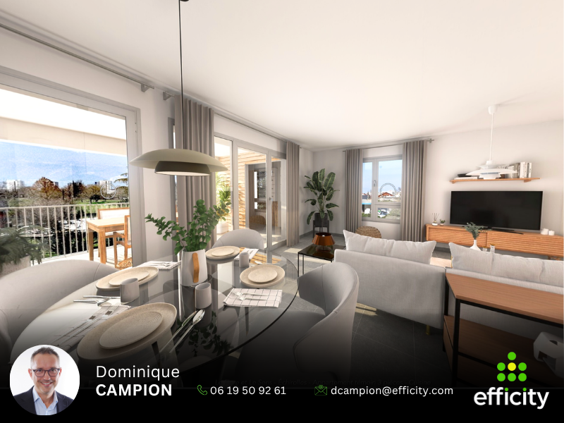 Appartement 3 pièces 65 m² · à Échirolles · 65 m² · 263 500 €