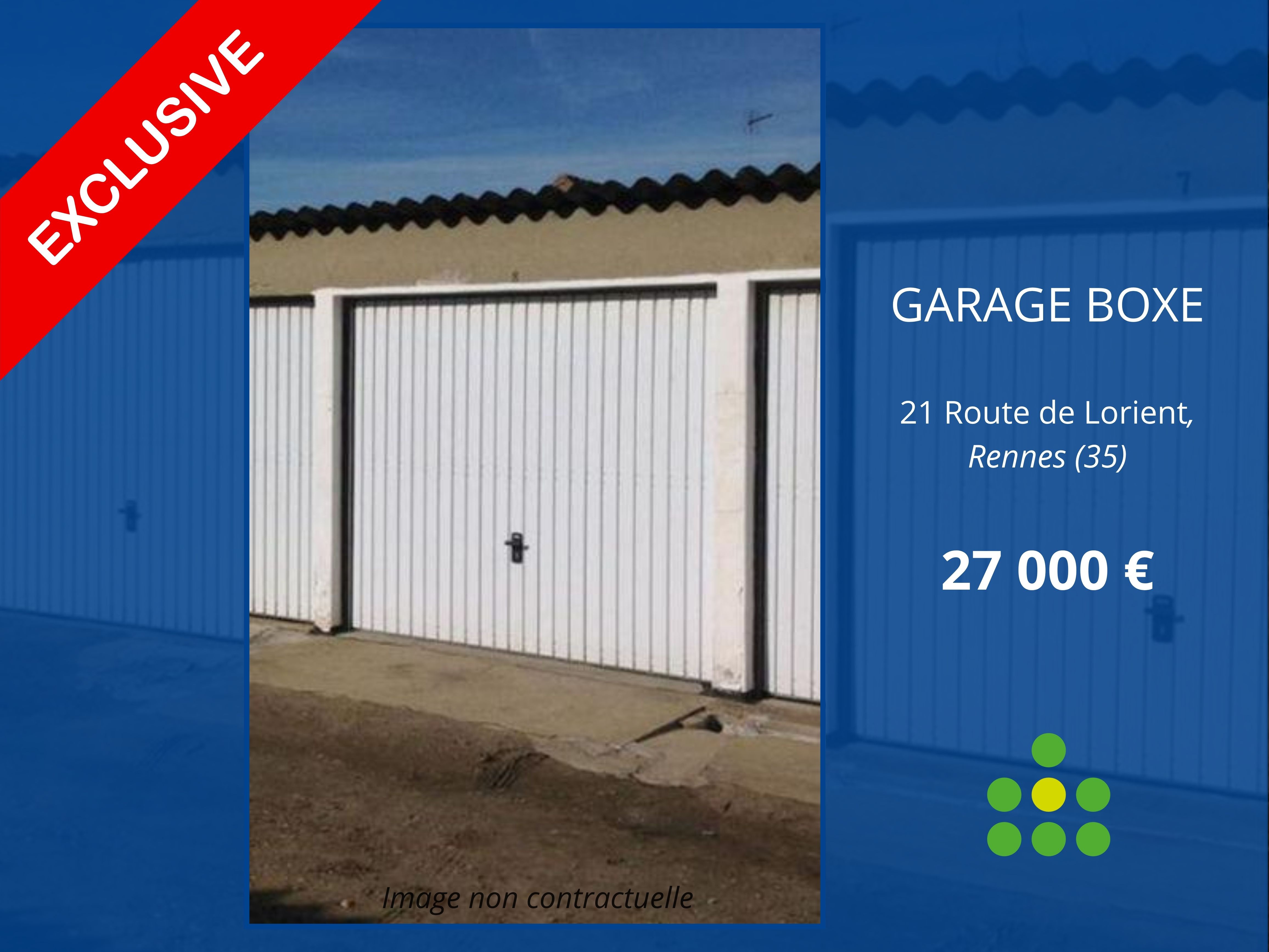 Parking 14 m² · à Rennes · 14 m² · 27 000 €