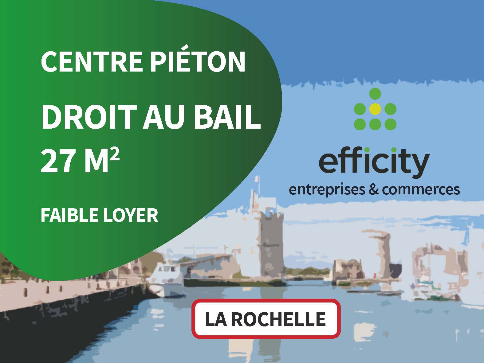 Fonds De Commerce - 27 m² · à La Rochelle · 27 m² · 37 000 €