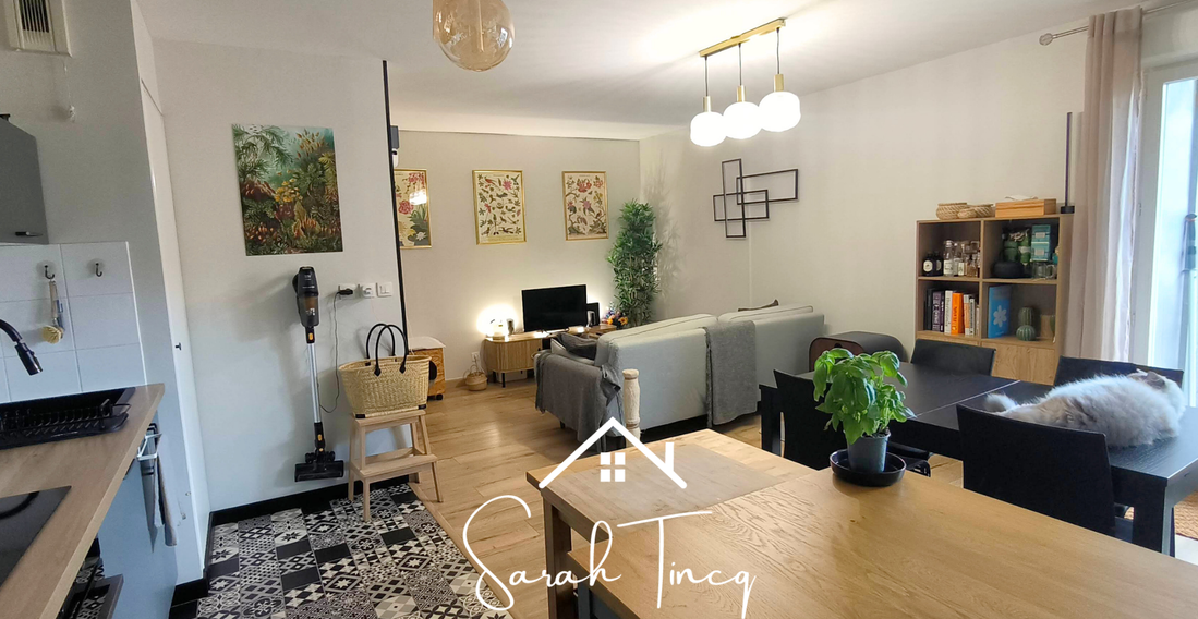 appartement 2 pièces - 51m2 à Loos (59120)