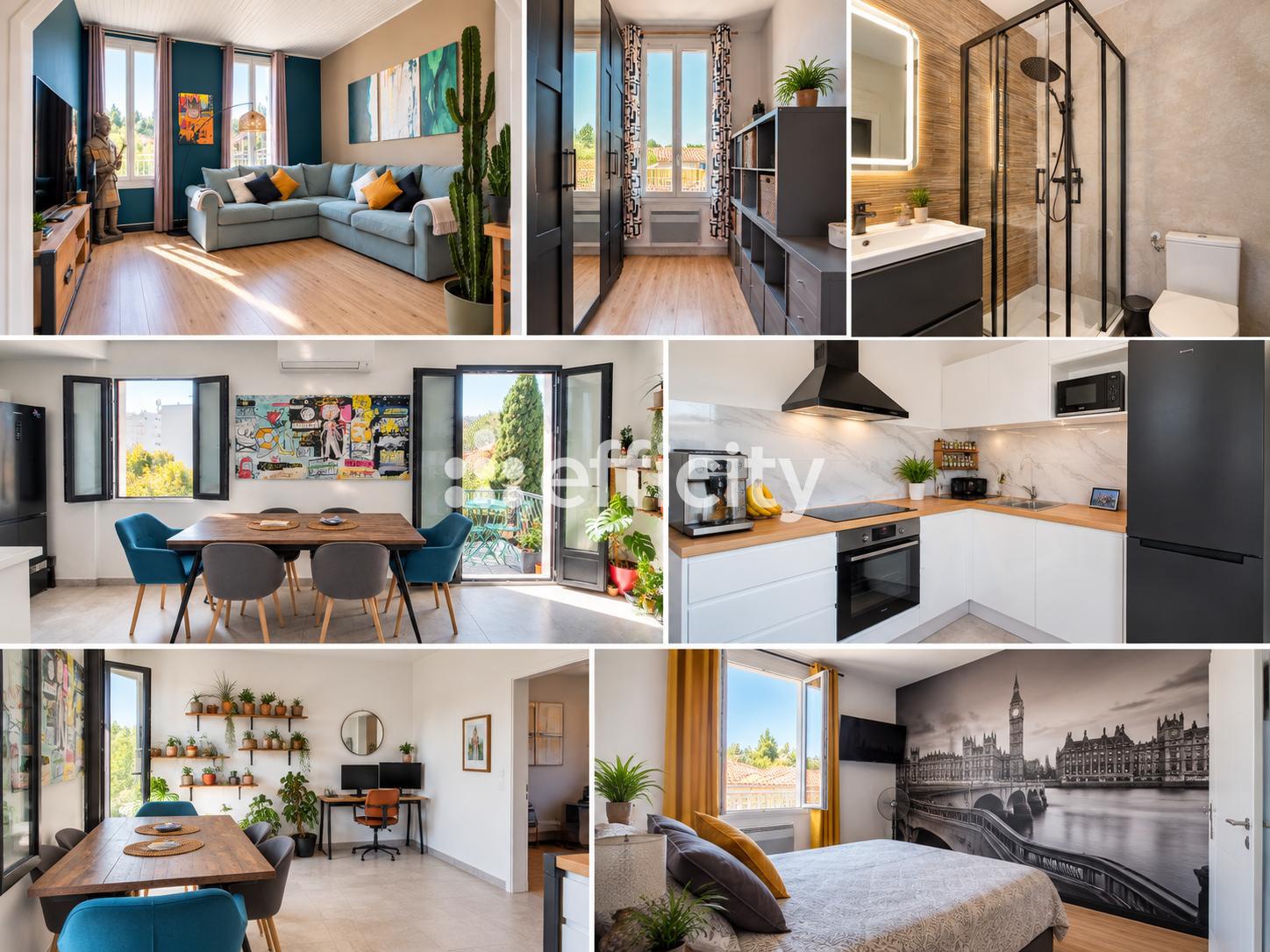 Appartement 4 pièces 59 m² · à Marseille · 59 m² · 175 000 €
