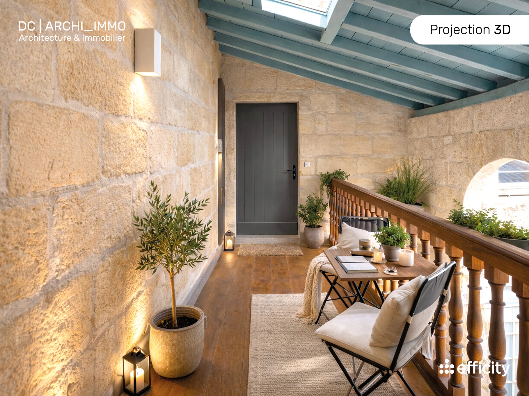 appartement 3 pièces - 80m2 à Bordeaux (33800)