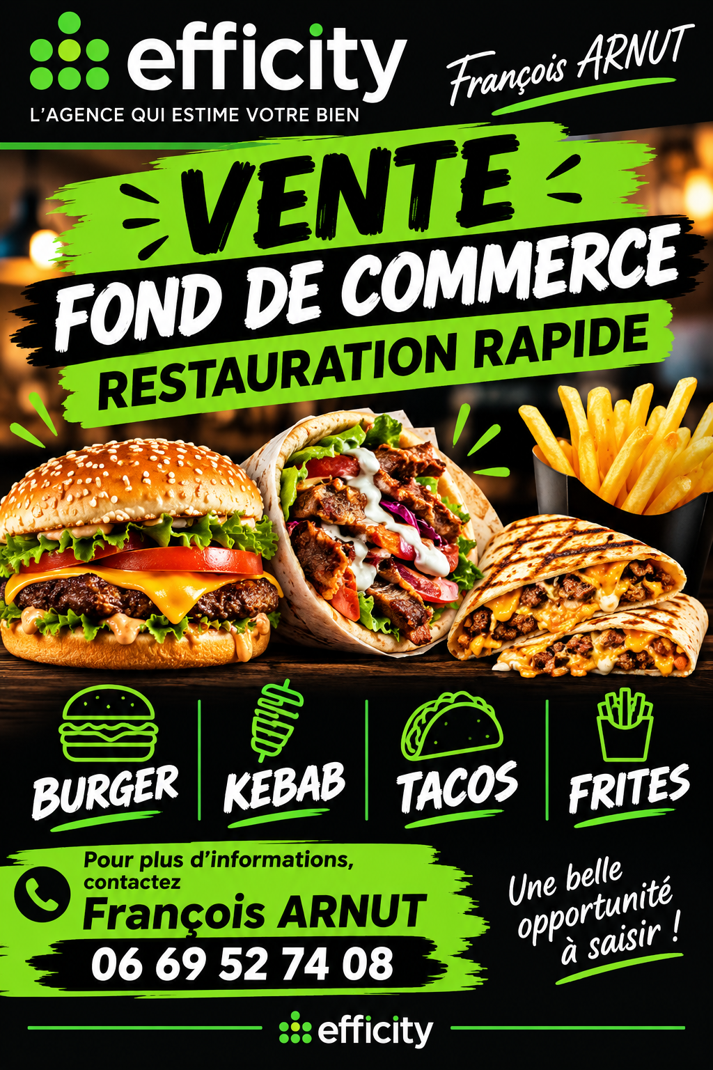 Fonds De Commerce - 196 m² · à Saint-Jean-d'Angély · 196 m² · 298 000 €
