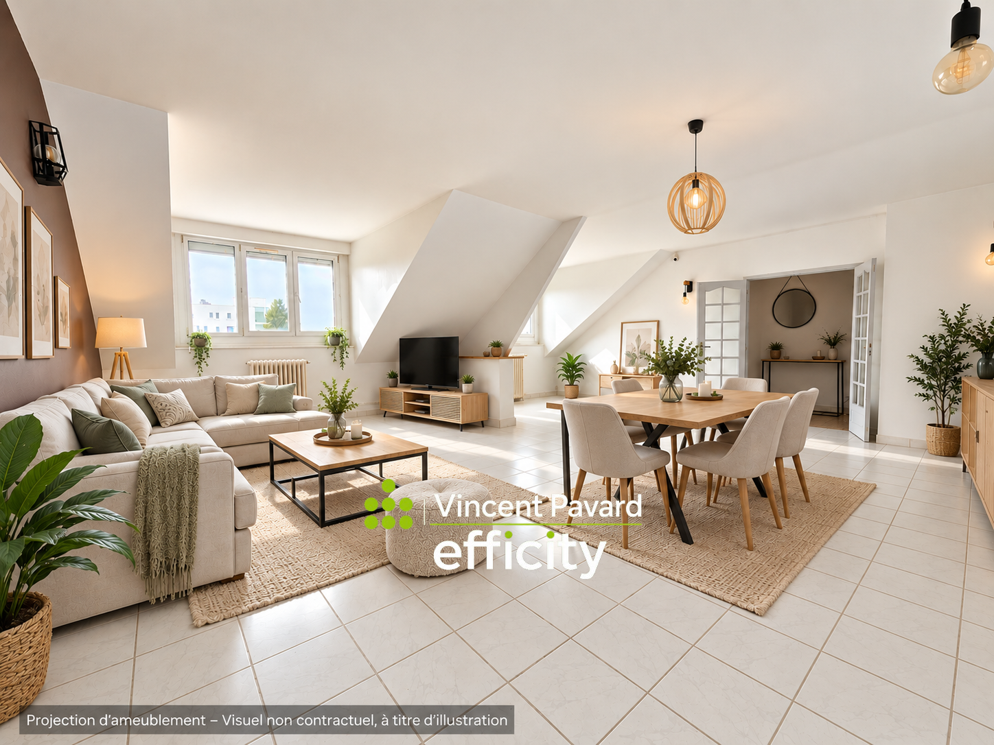 Appartement 4 pièces 105 m² · à Saint-Pierre-des-Corps · 105 m² · 166 400 €