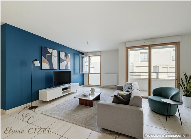 appartement 3 pièces - 80m2 à Tours (37000)