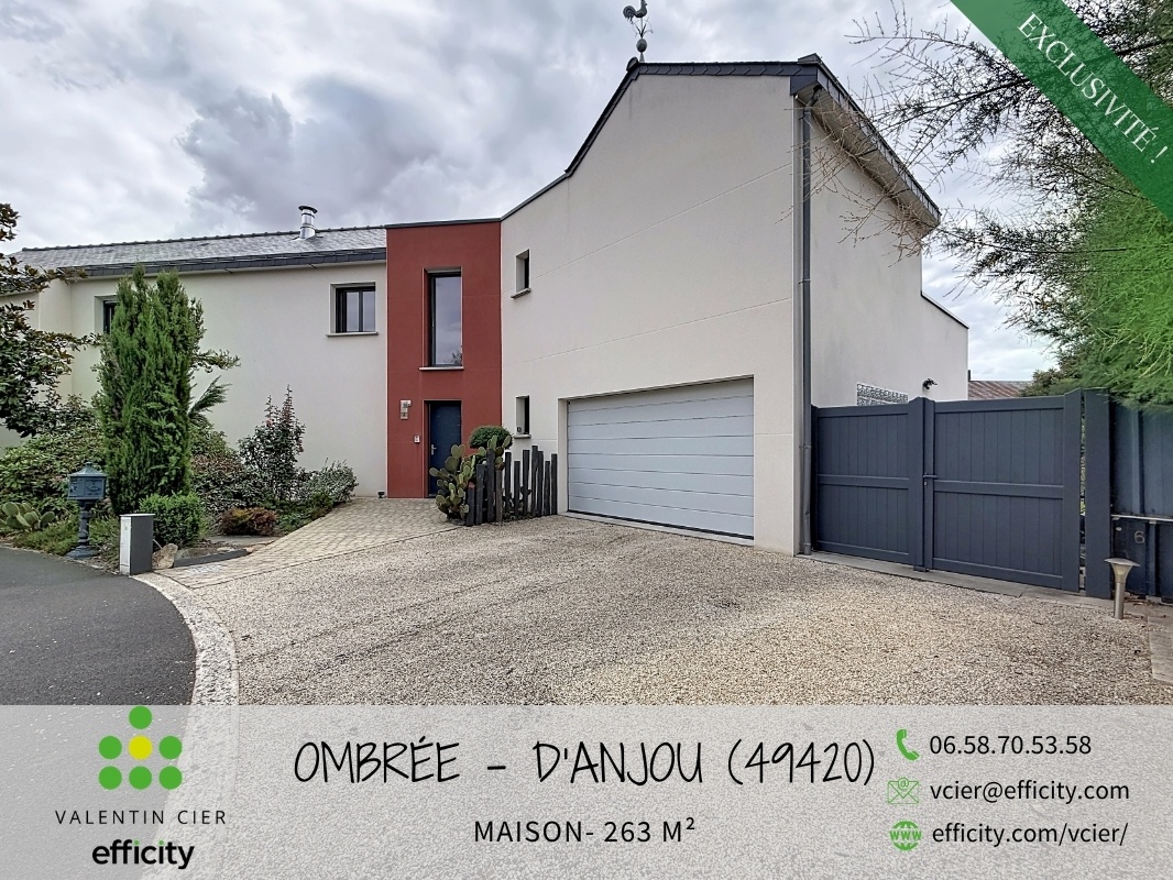 Maison 7 pièces 263 m² · à Ombrée d'Anjou · 263 m² · 314 000 €