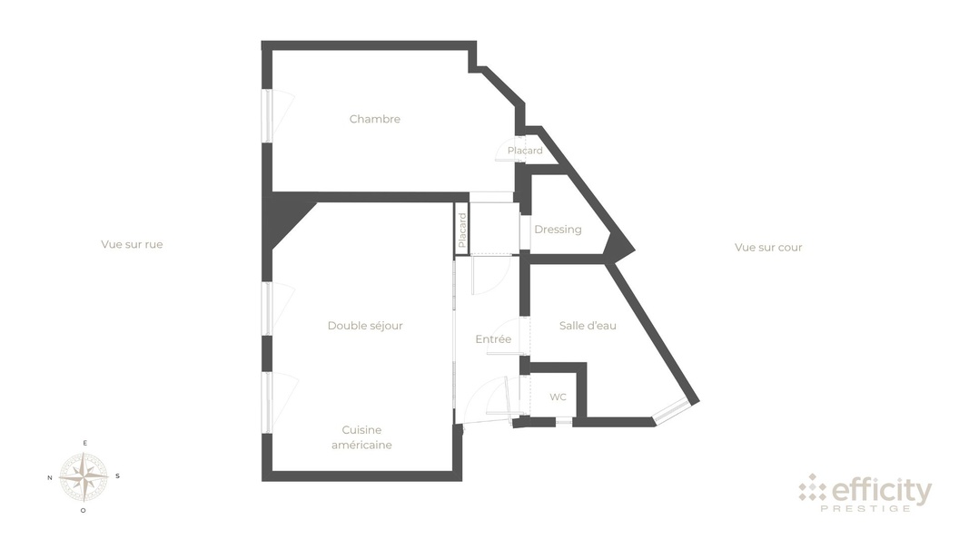 appartement 2 pièces - 41m2 à Asnières-sur-Seine (92600)