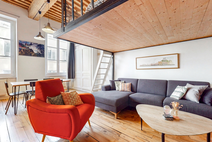 appartement 2 pièces - 49m2 à Lyon (69001)