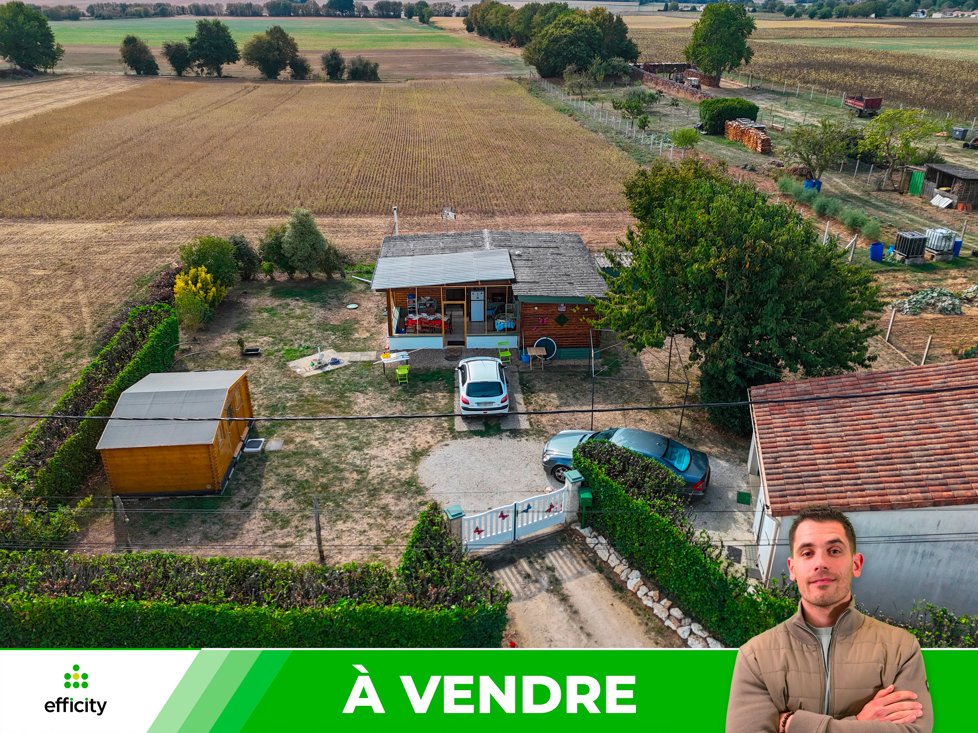 Maison 3 pièces 36 m² · à Les Adjots · 36 m² · 54 000 €