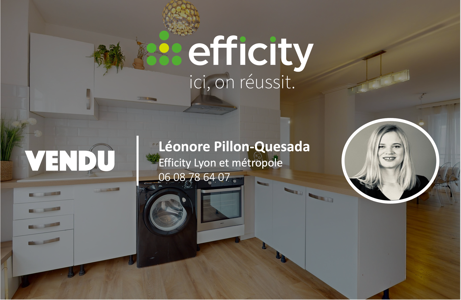 appartement 4 pièces - 87m2 à Lyon (69003)