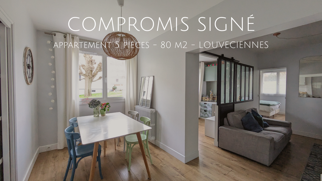 appartement 5 pièces - 80m2 à Louveciennes (78430)