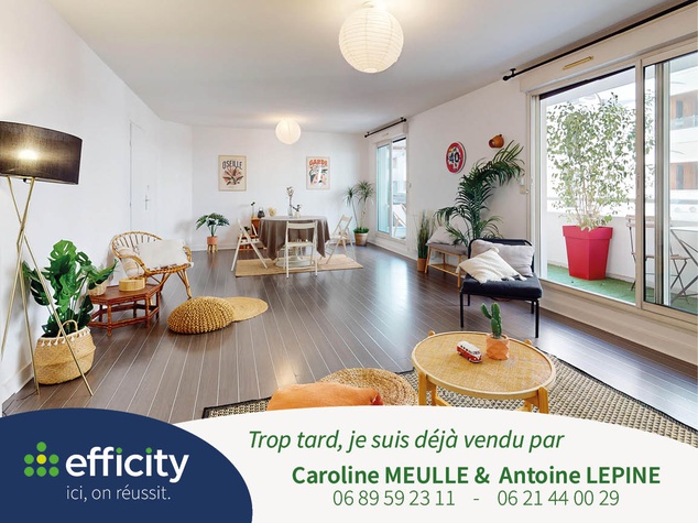 appartement 4 pièces - 109m2 à Lyon (69007)