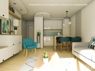 appartement 3 pièces - 53m2 à Montpellier (34070)